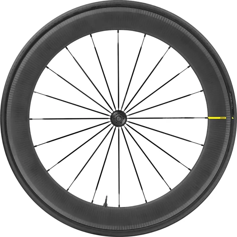 Mavic Ellipse Pro Carbon 65 UST 700c Rim Brake Road Wheel Pair in Black-1