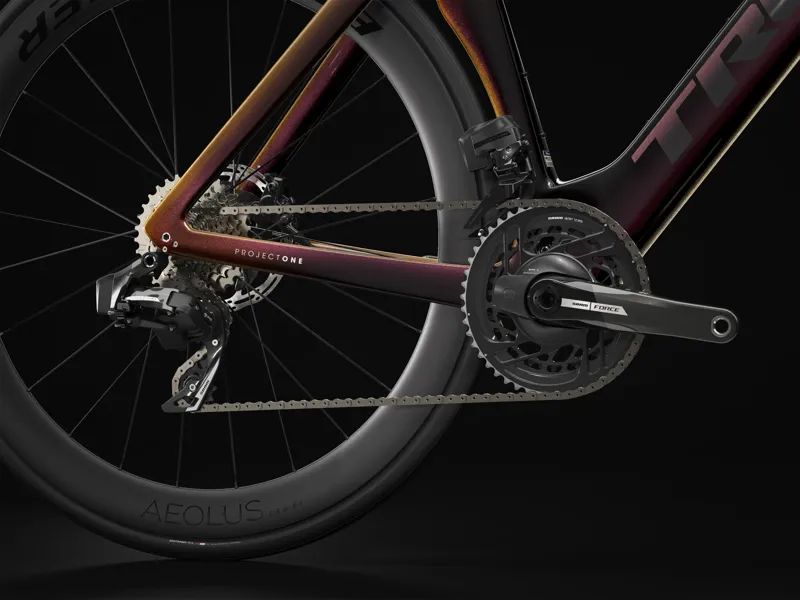 Trek Madone SLR 7 AXS Gen 7 Road Bike 2024 in Axinite Flip/Trek Black-8