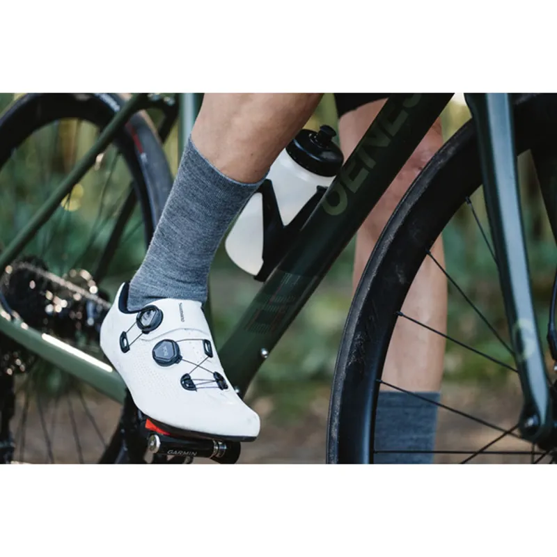 Madison Isoler Merino Deep Winter Socks in Grey-2