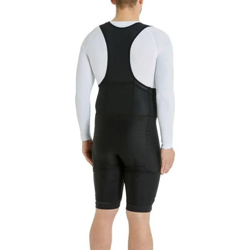 Madison Roam Cargo Bib Shorts in Black-4