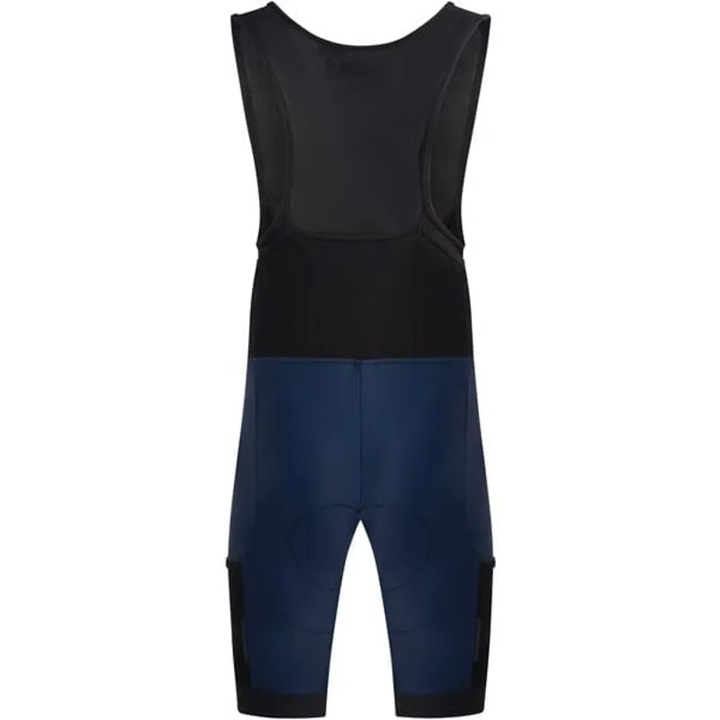 Madison Roam Cargo Bib Shorts in Blue-1