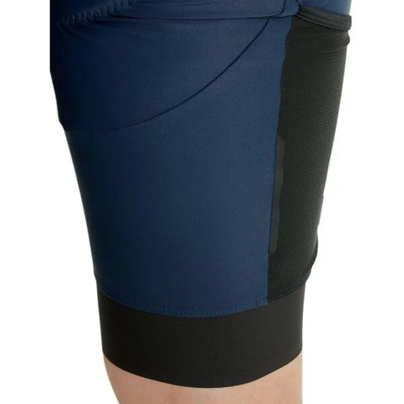 Madison Roam Cargo Bib Shorts in Blue-7