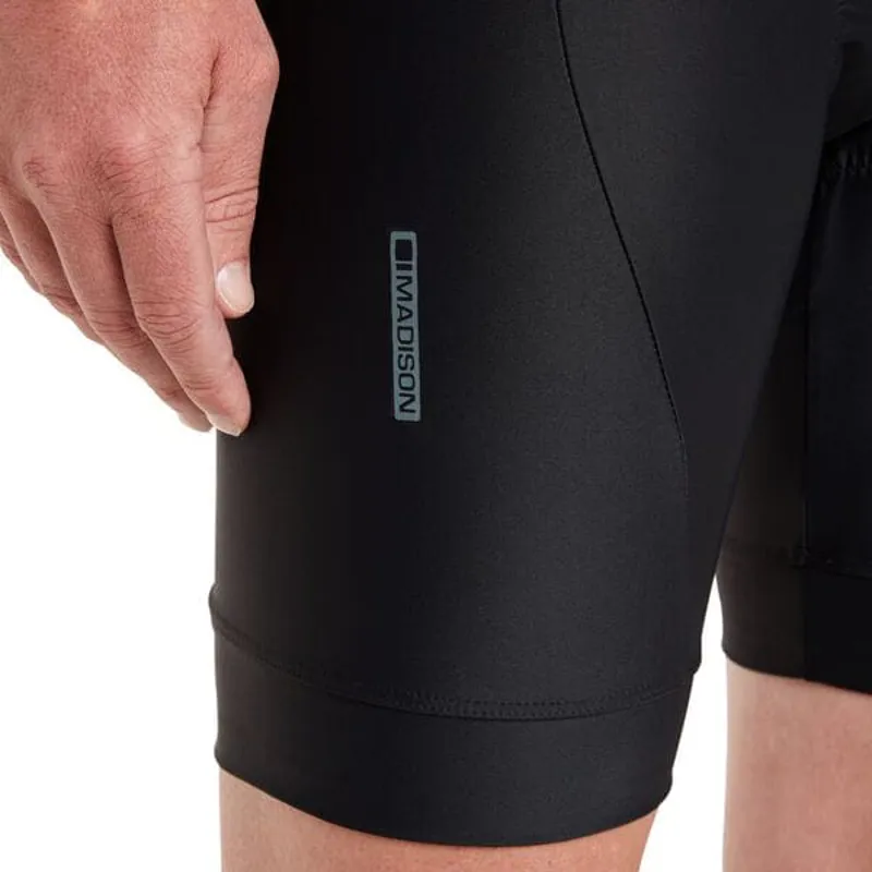 Madison Sportive Bib Shorts in Black-2