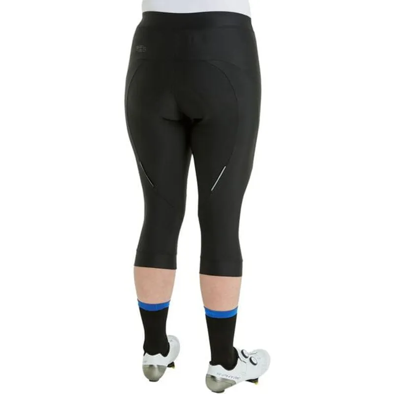 Madison Women's Sportive 3/4 Shorts in Black-8