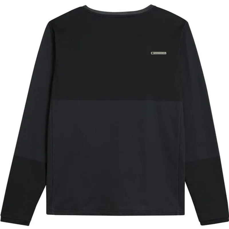 Madison Zenith Long Sleeve Thermal Jersey in Black-1