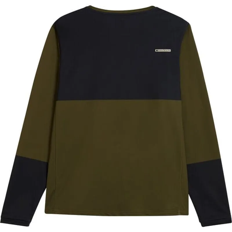 Madison Zenith Long Sleeve Thermal Jersey in Dark Olive Green-1