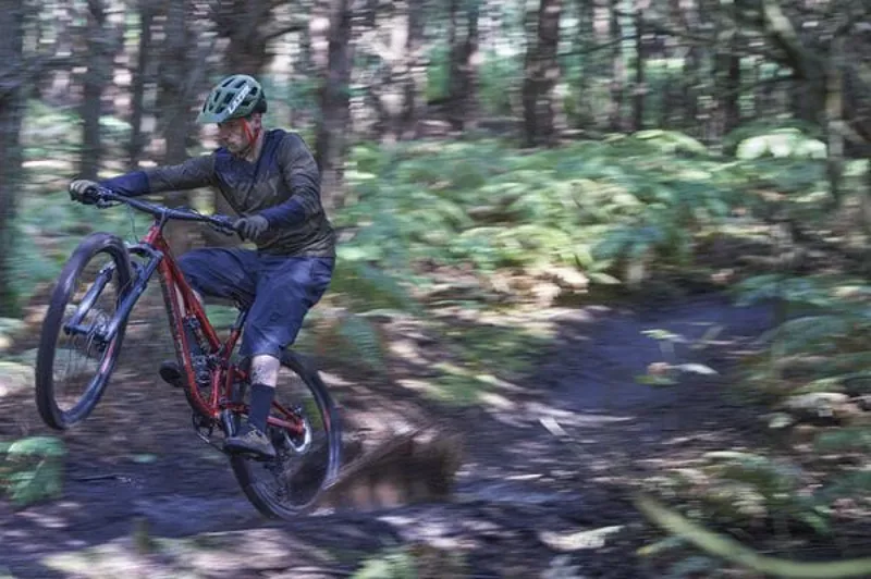 Madison Zenith Long Sleeve Thermal Jersey in Dark Olive Green-4