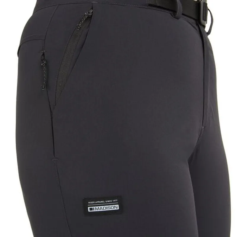 Madison Women's Roam Stretch Trousers in Phantom Black-3
