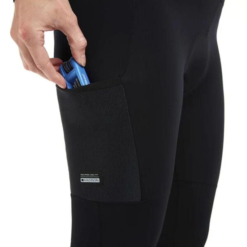 Madison Women's Roam DWR Tights in Black-4