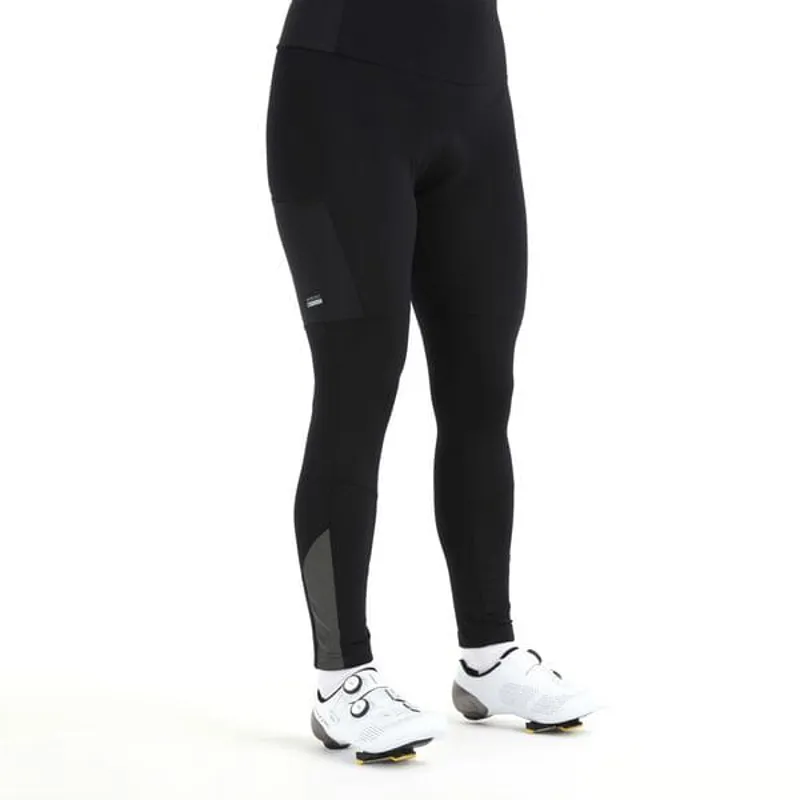 Madison Women's Roam DWR Tights in Black-7