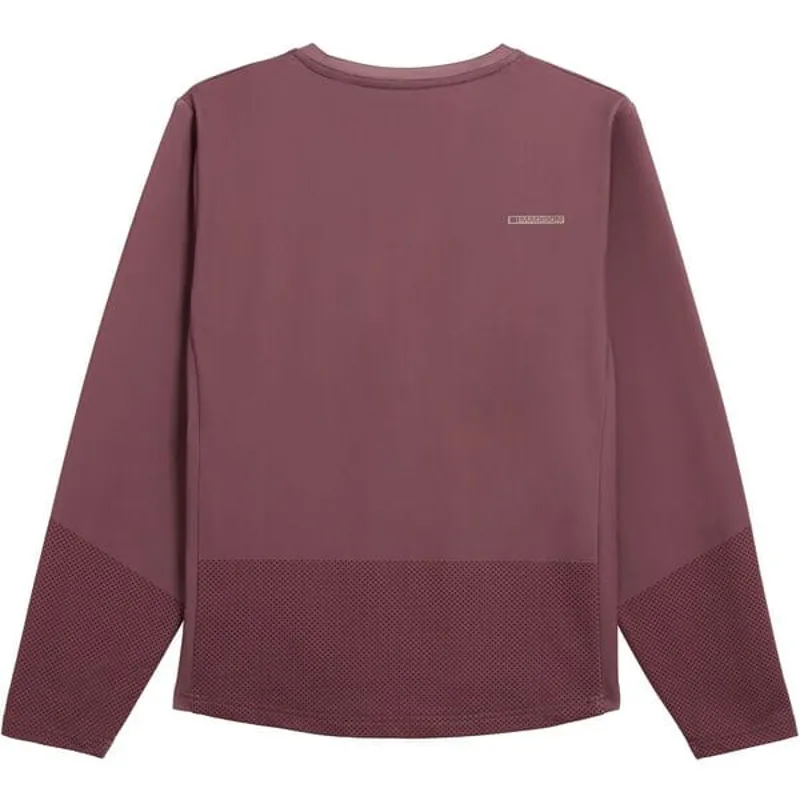 Madison Women's Zenith Long Sleeve Thermal Jersey in Mauve-1