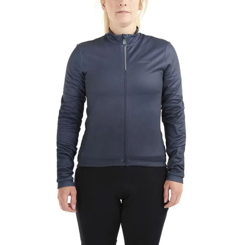 Madison Women's Sportive Long Sleeve Thermal Jersey in Navy Haze-5