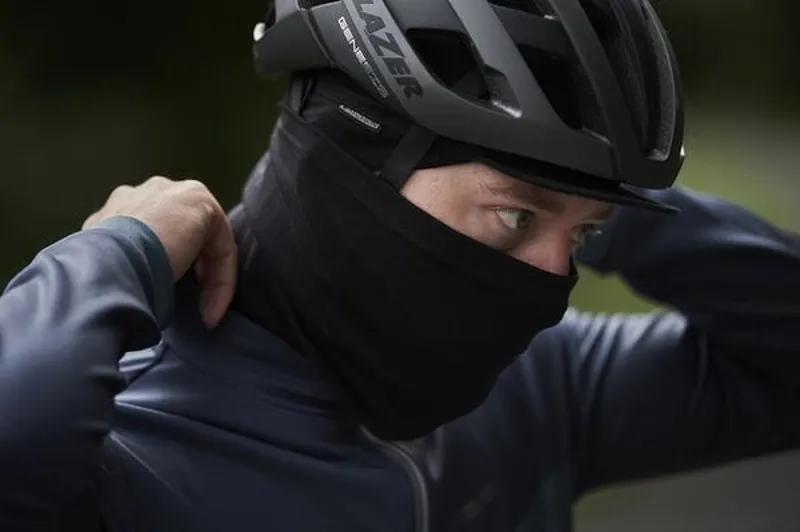 Madison Isoler Microfiber Neck Warmer in Polka Dark Olive -2