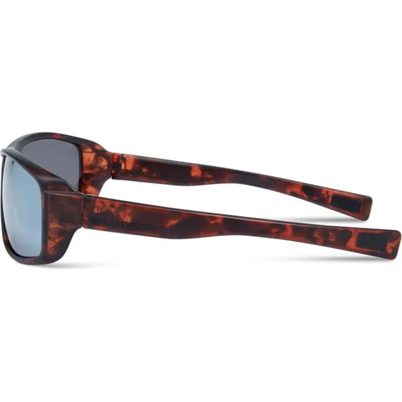 Target Sunglasses in Brown Tortoiseshell/Silver Mirror-1