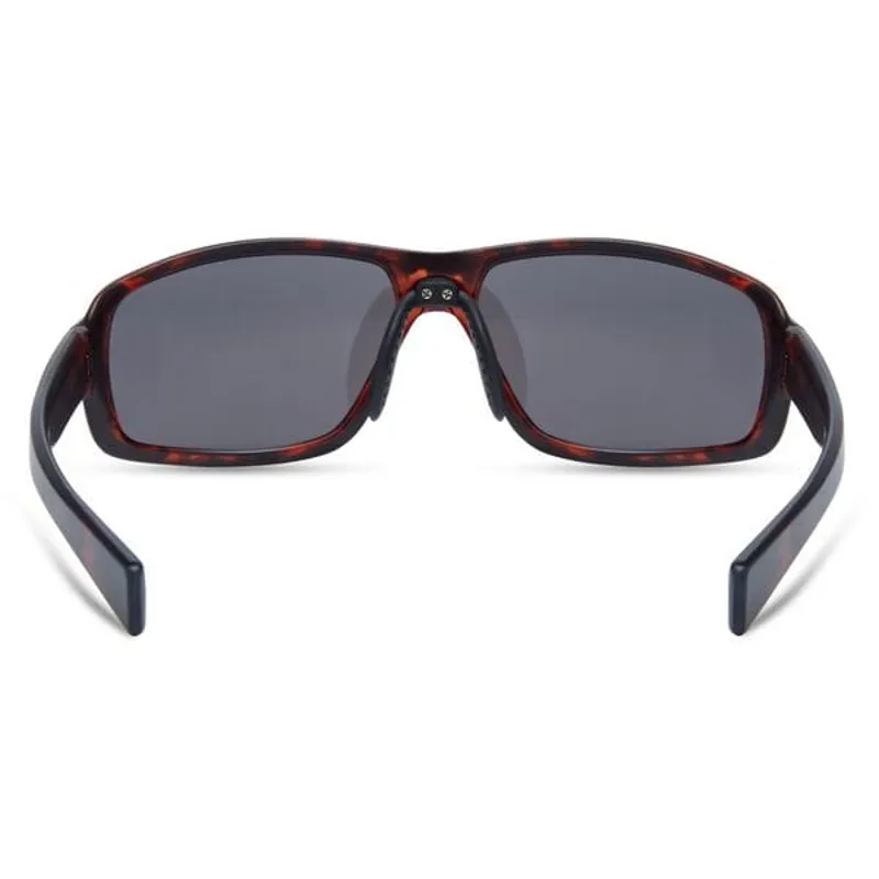 Target Sunglasses in Brown Tortoiseshell/Silver Mirror-2