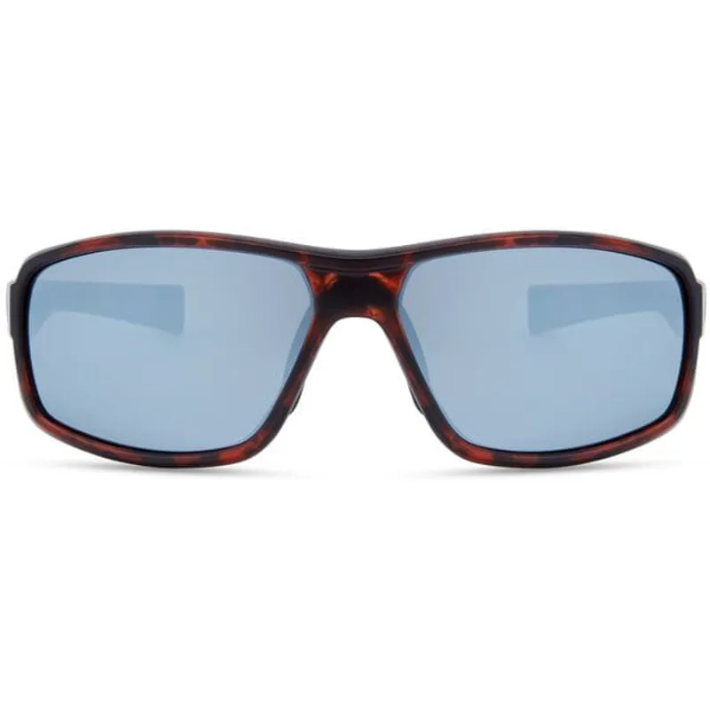 Target Sunglasses in Brown Tortoiseshell/Silver Mirror-3