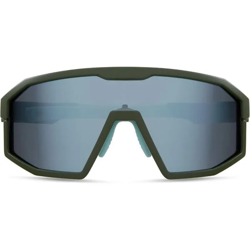 Madison Enigma Glasses 3 Pack in Matt Olive/Smoke Mirror/Amber and Clear Lens-4