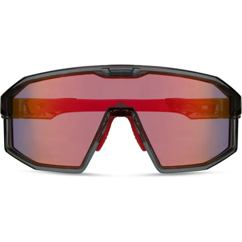 Madison Enigma Glasses in Crystal Smoke/Pink Rose Mirror-4