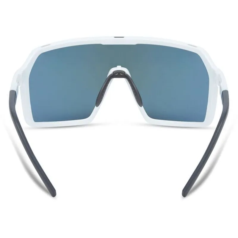 Madison Crypto Sunglasses 3 Pack in Gloss White/Blue Mirror/Amber and Clear Lens-2