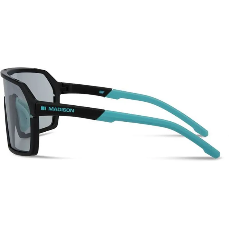 Madison Crypto Glasses in Matt Black/Photochromic Lens-1