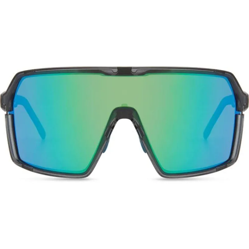 Madison Crypto Glasses in Crystal Gloss Smoke/Green Mirror-3
