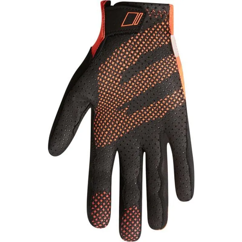 Madison Flux Full Finger Gloves in Chilli Red/Alpine Orange-1