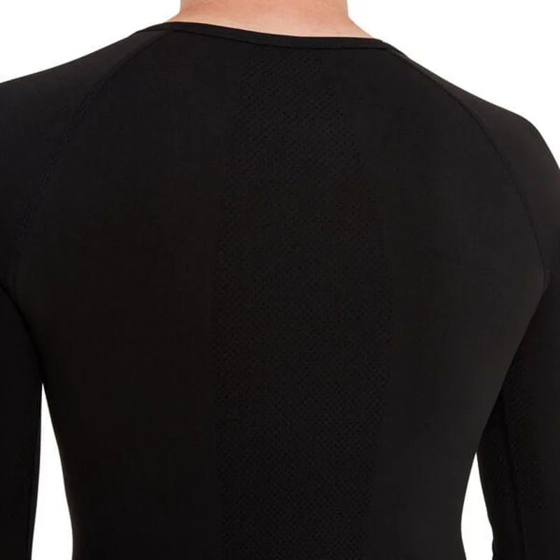 Madison Roam Isoler Mesh Long Sleeve Baselayer in Black-5