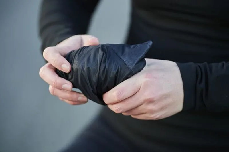 Madison Women's Flux 2-Layer Ultra Packable Waterproof Jacket in Black-10