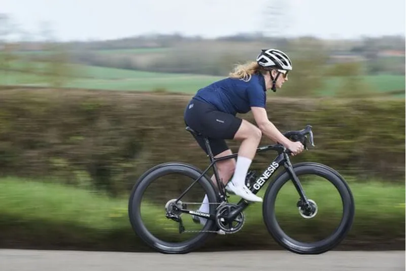 Madison Women's Flux EIT Padded Bib Short in Black-10