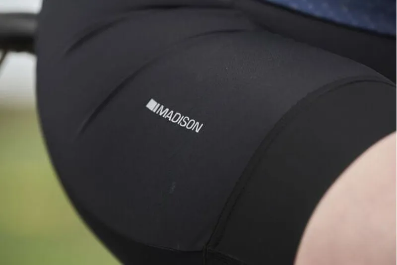 Madison Women's Flux EIT Padded Bib Short in Black-12