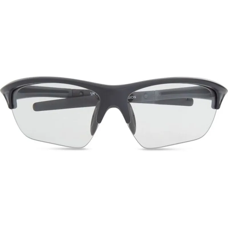 Madison Mission II Sunglasses in Matt Dark Grey/Clear-4