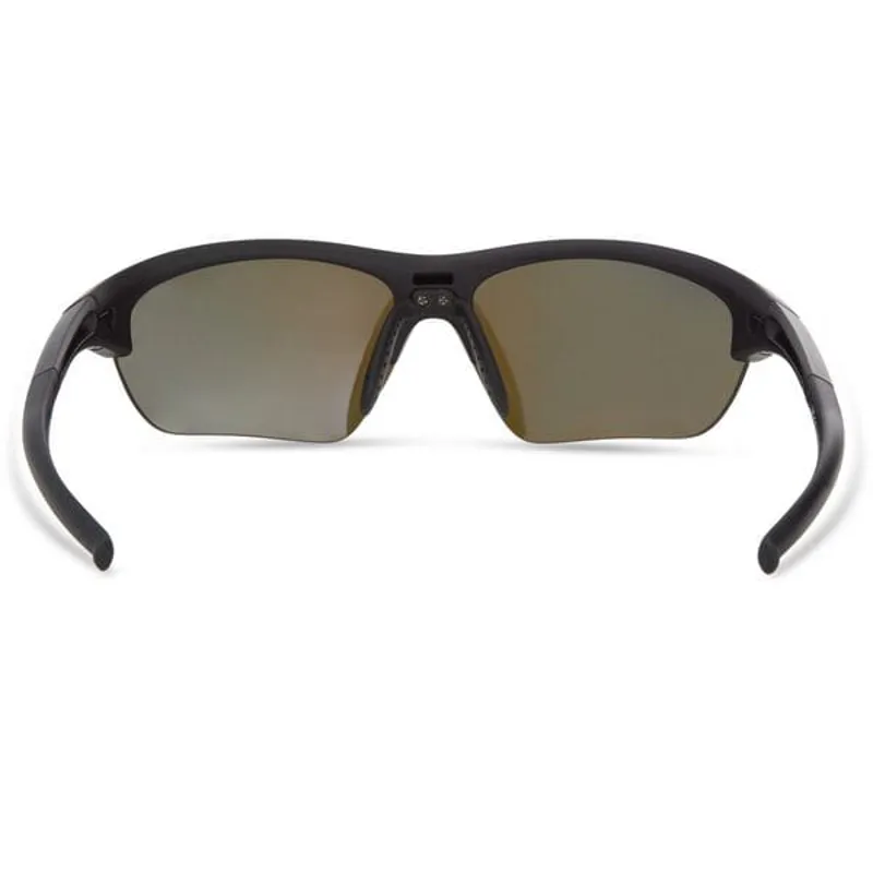 Mission II Sunglasses in Matt Black/Silver Mirror/Fire Mirror-7