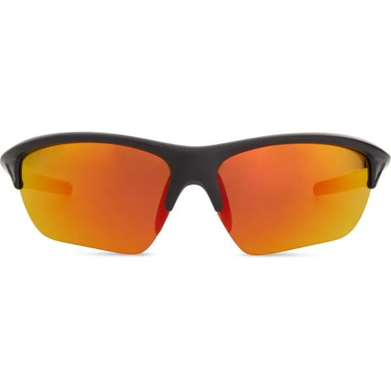 Mission II Sunglasses in Matt Black/Silver Mirror/Fire Mirror-8
