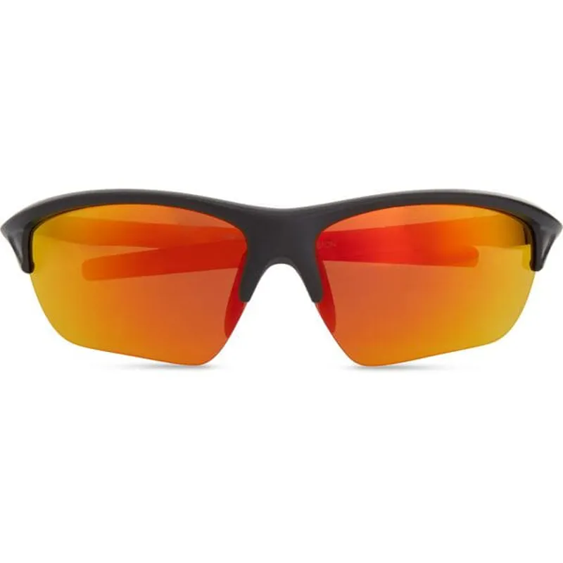 Mission II Sunglasses in Matt Black/Silver Mirror/Fire Mirror-9