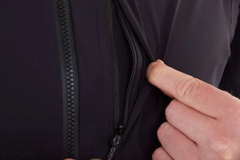 Madison Flux 3-Layer Waterproof Trail Jacket in Black-3