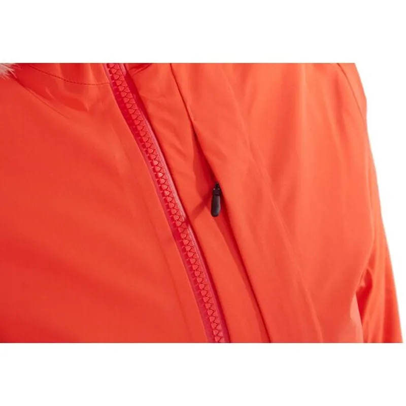 Madison Women's Flux 3-Layer Waterproof Trail Jacket in Magma Red-4