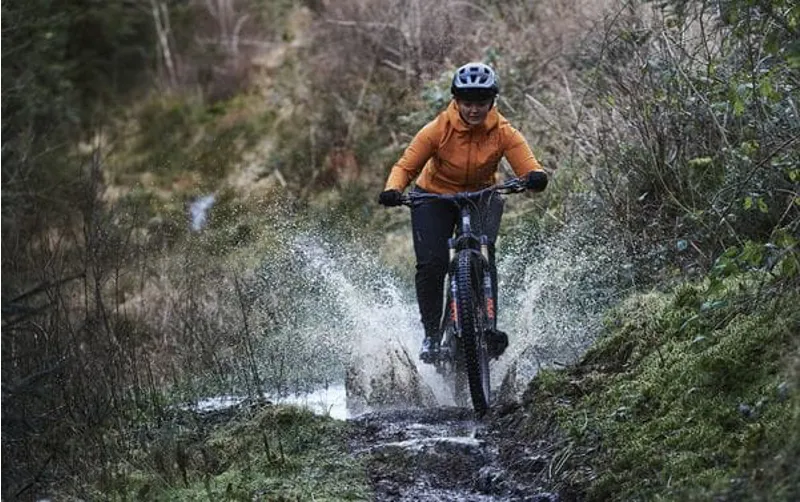 Madison Women's DTE 3-Layer Waterproof Trousers in Black-7