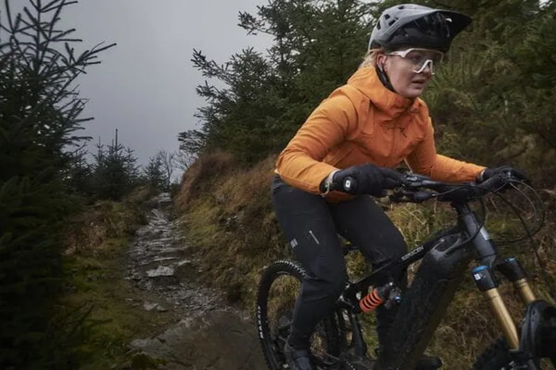 Madison Women's DTE 3-Layer Waterproof Trousers in Black-9