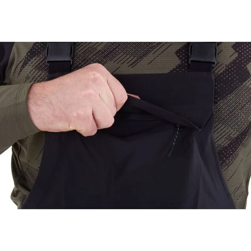 Madison DTE 3-Layer Waterproof Bib Trousers in Black-2