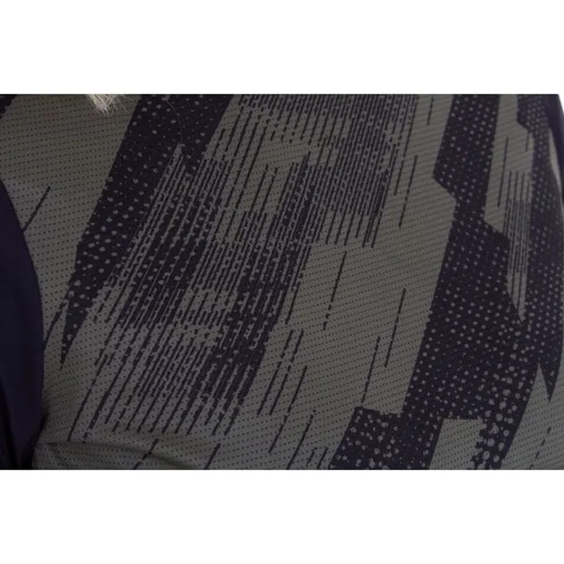 Madison Women's Flux Long Sleeve Trail Jersey Midnight Green/Black-4