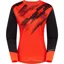 Madison Women's Flux Long Sleeve Trail Jersey Magma Red/Black