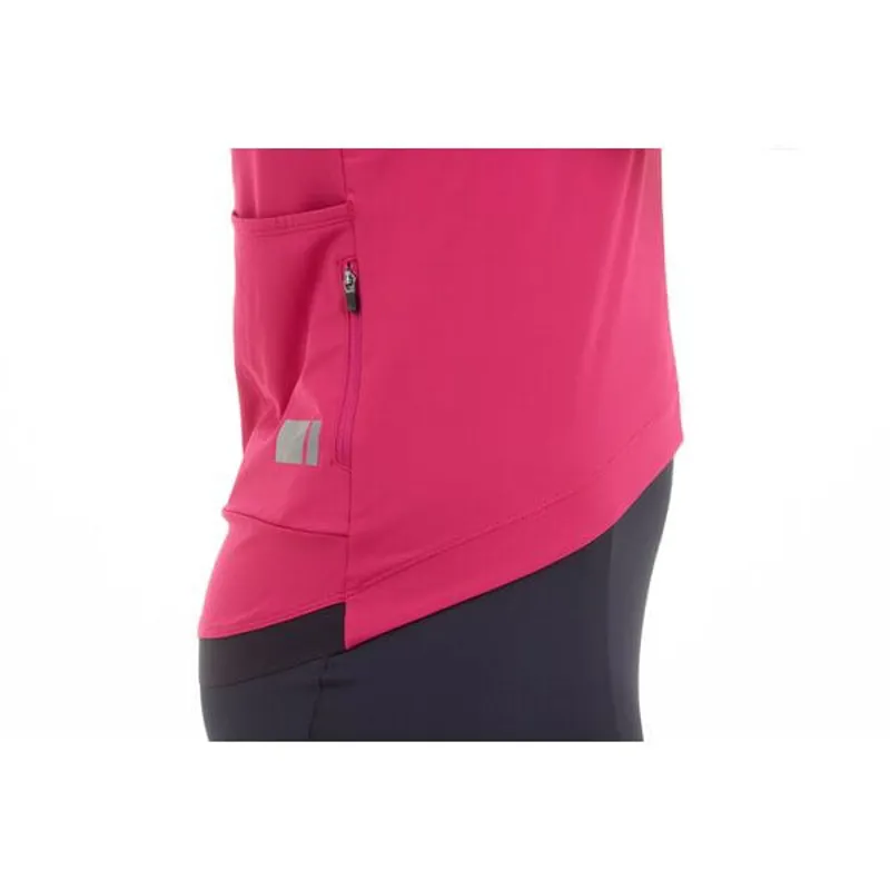 Madison Women's Flux Short Sleeve Jersey in Magenta Pink-4