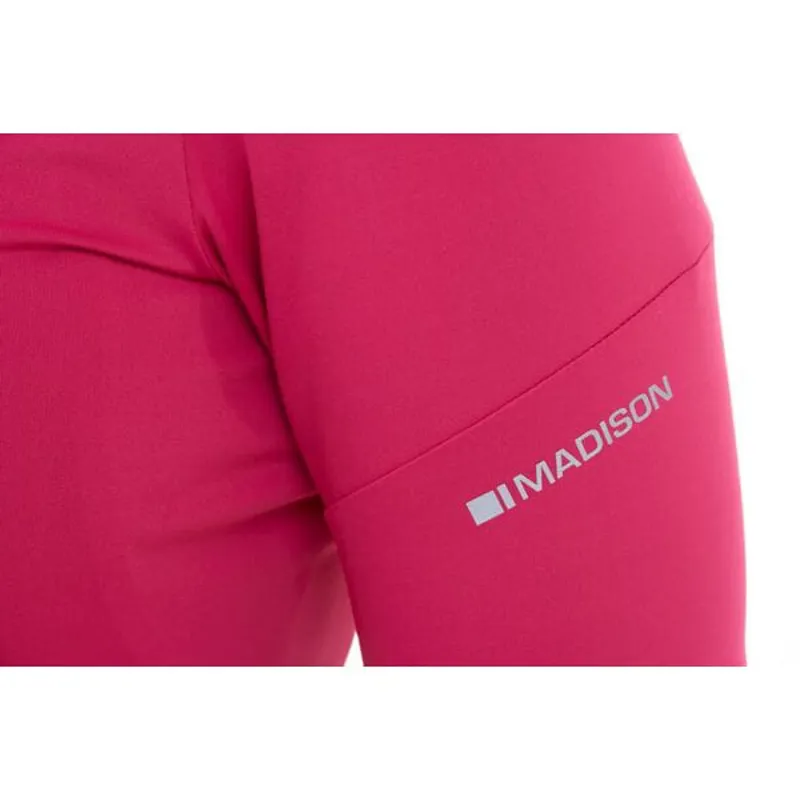 Madison Women's Flux Short Sleeve Jersey in Magenta Pink-6
