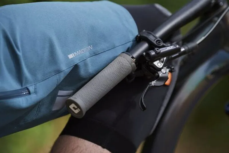 Madison Flux DWR Stretch Trail Short in Lake Blue-3