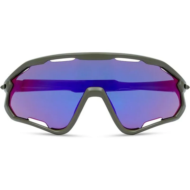Madison Code Breaker II Sunglasses in Midnight Green/Purple Mirror-4
