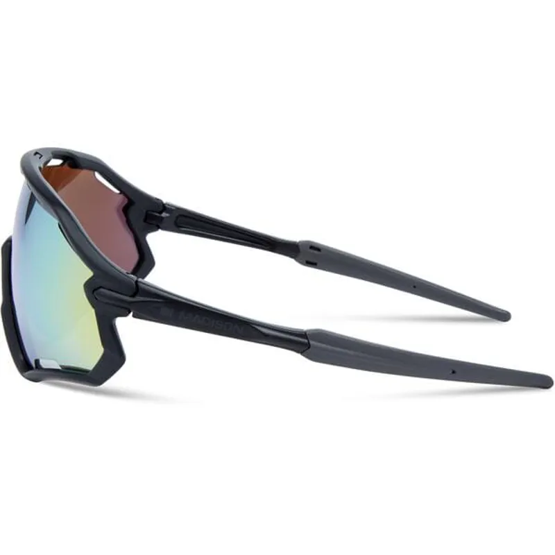 Madison Code Breaker II Sunglasses 3 Pack in Matt Black/Bronze Mirror/Amber/Clear Lens-1