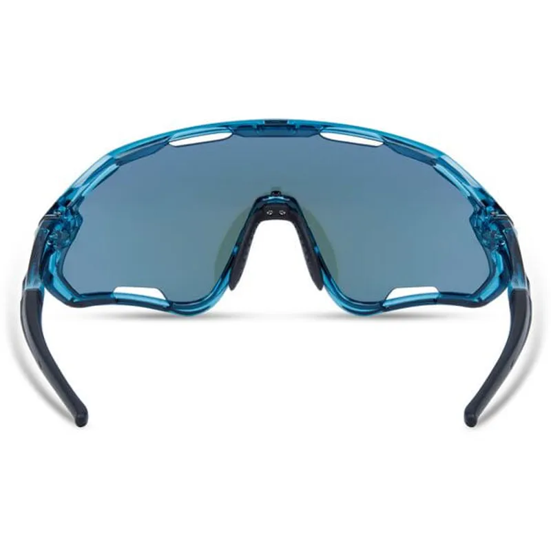 Madison Code Breaker II Sunglasses 3 Pack in Crystal Gloss Blue/Blue Mirror/Amber/Clear-2