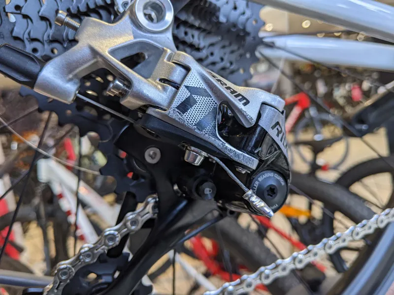 EX DISPLAY Specialized Crux Comp Gravel Road Bike 56cm 2023 in Gloss Dove Grey Metallic Navy-1