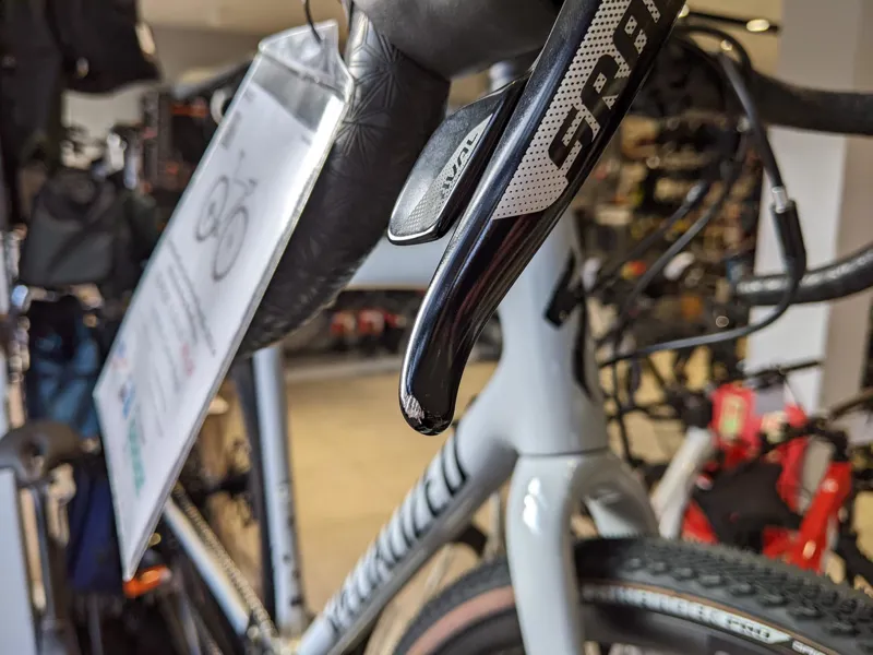 EX DISPLAY Specialized Crux Comp Gravel Road Bike 56cm 2023 in Gloss Dove Grey Metallic Navy-3