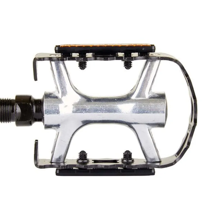 M Part Primo Alloy MTB 9/16in Pedals in Black/Silver -2